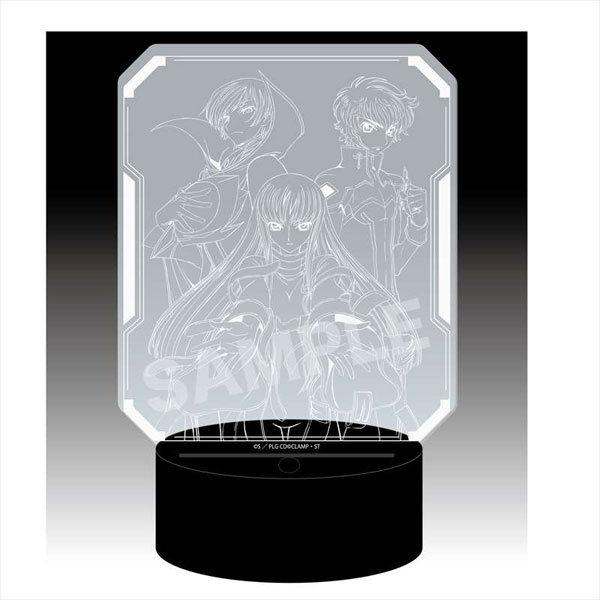 コードギアス 反逆のルルーシュ LEDビッグアクリルスタンド 01 集合（再販）[CS.FRONT]《１２月予約》