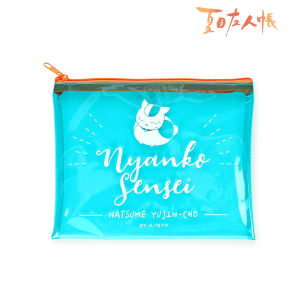夏目友人帳 ニャンコ先生 クリアポーチ[アルマビアンカ]《在庫切れ》