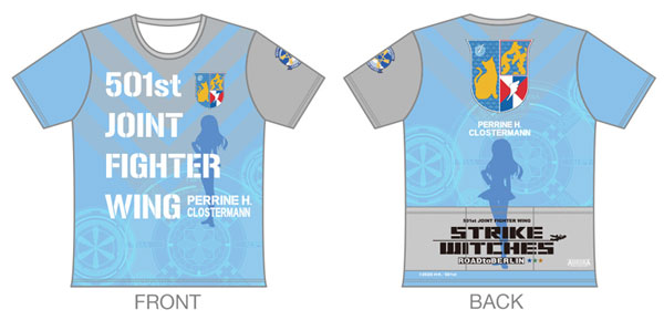 ストライクウィッチーズ ROAD to BERLIN ツーリングTシャツ ペリーヌ・クロステルマンVer. (L)[AURORA]《在庫切れ》