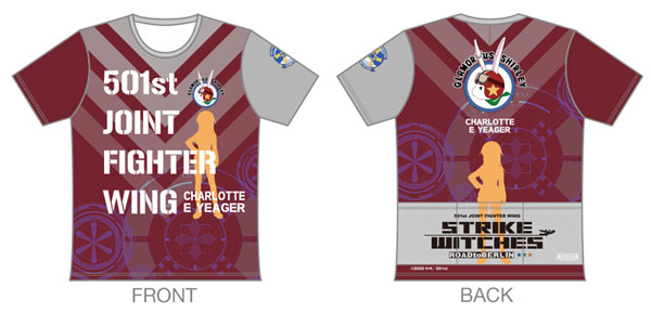 ストライクウィッチーズ ROAD to BERLIN ツーリングTシャツ シャーロット・E・イェーガーVer. (L)[AURORA]《在庫切れ》