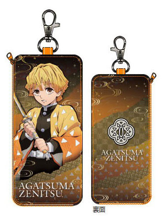 リール付きキーケース 鬼滅の刃 我妻善逸[サンスター文具]《在庫切れ》