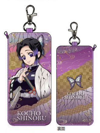 リール付きキーケース 鬼滅の刃 胡蝶しのぶ[サンスター文具]《在庫切れ》
