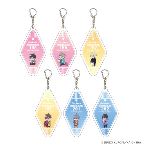 アクリルキーホルダー「黒木えぬこ先生」01/ 6個入りBOX[A3]《在庫切れ》