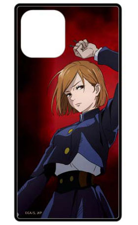 呪術廻戦 iPhone 12mini 対応 スクエアガラスケース 釘崎野薔薇[バンダイ]《在庫切れ》