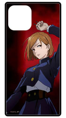 呪術廻戦 iPhone 12/12Pro 対応 スクエアガラスケース 釘崎野薔薇[バンダイ]《在庫切れ》