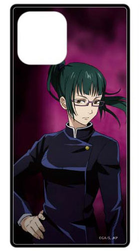 呪術廻戦 iPhone 12/12Pro 対応 スクエアガラスケース 禪院真希[バンダイ]《在庫切れ》