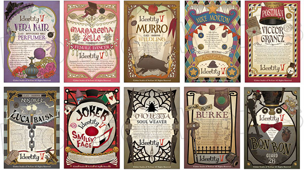 機械技師　スクエア缶バッジ　ChaLabel Identity V ChaLabel トレーディングスクエア缶バッジ Vol.2 10