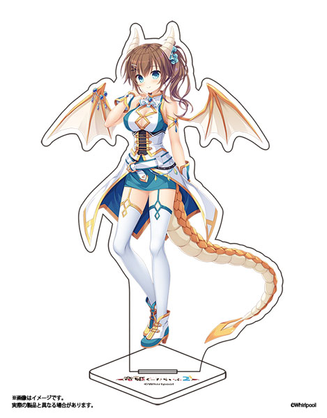 竜姫ぐーたらいふ2 アクリルフィギュア 一ノ瀬鈴夏[CranCrown]《在庫切れ》