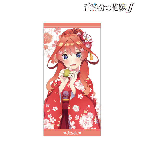 TVアニメ『五等分の花嫁∬』 描き下ろしイラスト 五月 桜和装ver. バス