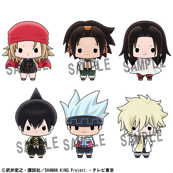 ちょこりんマスコット SHAMAN KING 6個入りBOX[メガハウス]《在庫切れ》