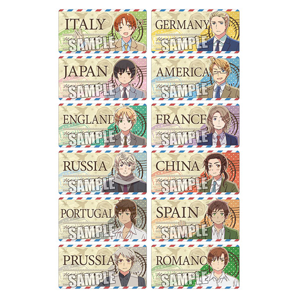 ヘタリアWorld☆Starsネームバッジ ヘタリア World☆Stars トレーディングネームバッジ 12個入りBOX