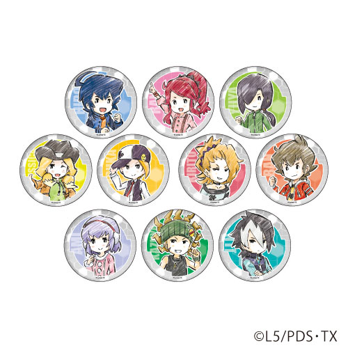 缶バッジ「ダンボール戦機W」04/グラフアート 10個入りBOX[A3]《在庫切れ》