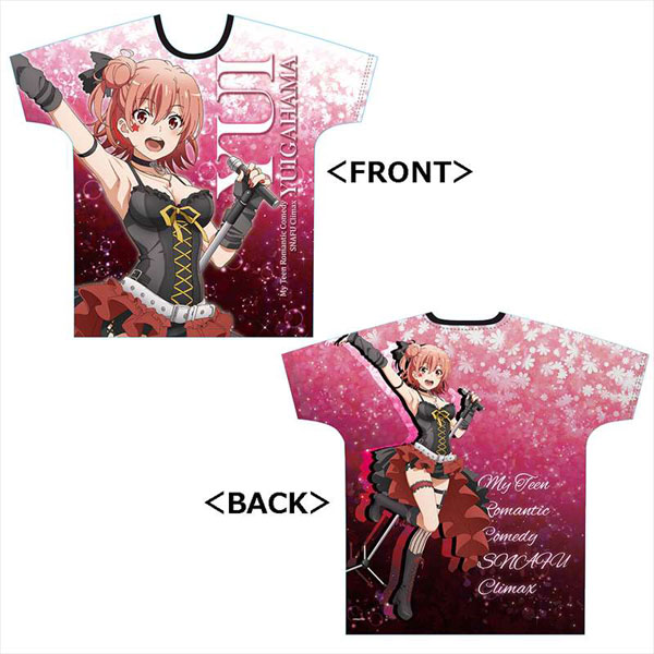 やはり俺の青春ラブコメはまちがっている。完 フルグラフィックTシャツ[由比ヶ浜結衣 ROCKVer.][アズメーカー]《在庫切れ》