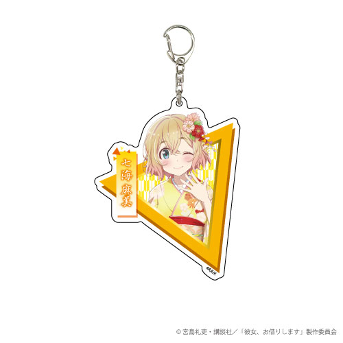 デカアクリルキーホルダー「彼女、お借りします」06/七海麻美 着物ver.[A3]《在庫切れ》