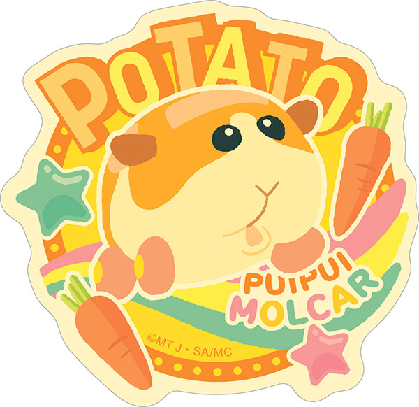PUI PUI モルカー ステッカー ポテト[ムービック]《在庫切れ》