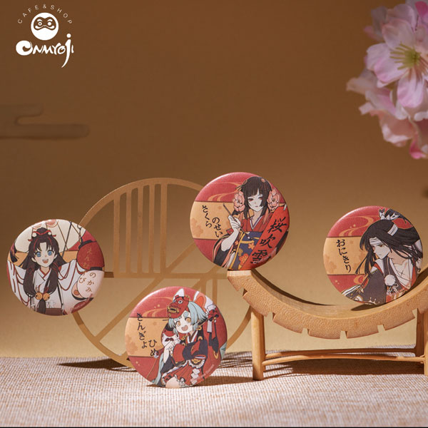 【陰陽師】本格幻想 2周年 記念感謝祭イベント限定 缶バッジ 3つセット 陰陽師】本格幻想 2周年 記念感謝祭イベント限定 缶バッジ 3つセット