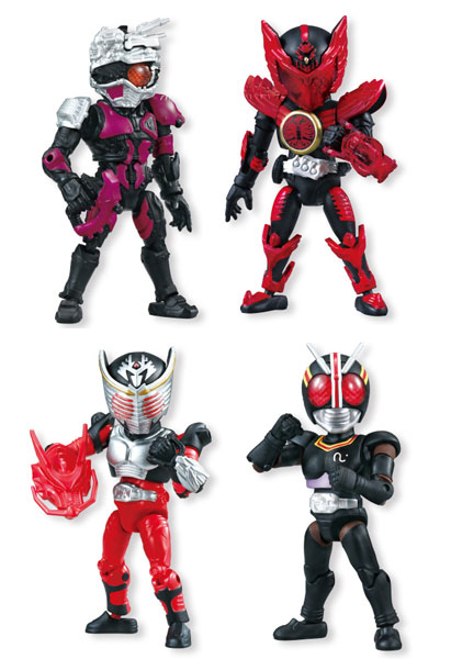 66アクション 仮面ライダー3　全5種コンプセット The secret is the Eternal Robe version! Candy Toy 66 Action
