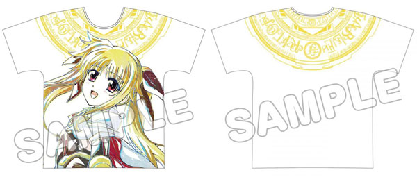 劇場版 なのは Detonation なのは & フェイト フルグラフィックTシャツ Amazon.co.jp: 劇場版 なのは Detonation なのは & フェイト フル