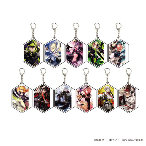 終わりのセラフ くじタイム アクリルキーホルダー アクキー 11種セット