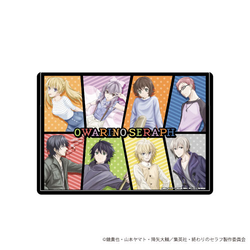 キャラクリアケース 終わりのセラフ 01 コマ割りデザイン A3 在庫切れ