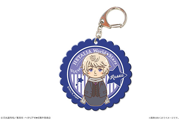 アニメ「ヘタリア World☆Stars」 カラーアクリルキーホルダー 07