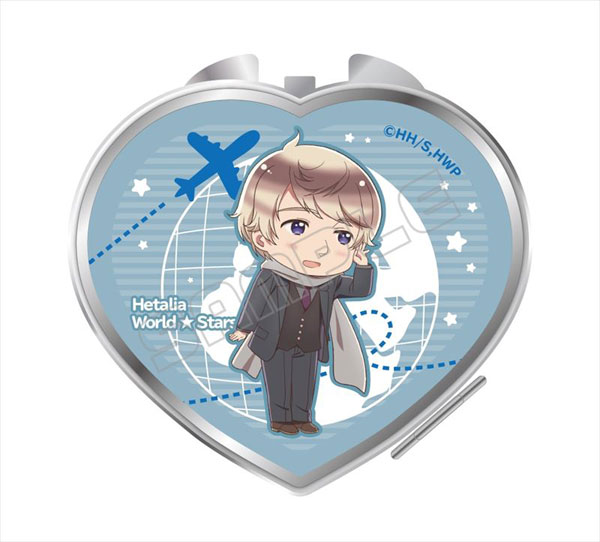 数量限定セール  ヘタリアWorld☆Stars Line ロシア[Y ハート型コンパクトミラー その他