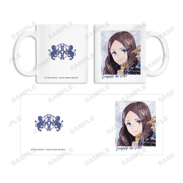 劇場版 Fate/Grand Order -神聖円卓領域キャメロット- 前編 レオナルド・ダ・ヴィンチ Ani-Art マグカップ[アルマビアンカ]《在庫切れ》