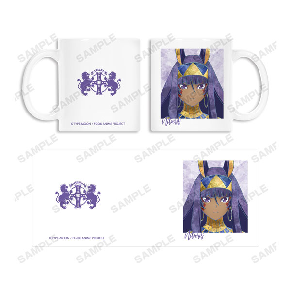 劇場版 Fate/Grand Order -神聖円卓領域キャメロット- 前編 Wandering； Agateram ニトクリス Ani-Art マグカップ[アルマビアンカ]《在庫切れ》