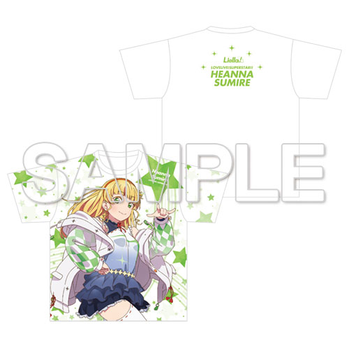 『ラブライブ！スーパースター！！』フルグラフィックTシャツ 平安名すみれ Ver.始まりは君の空