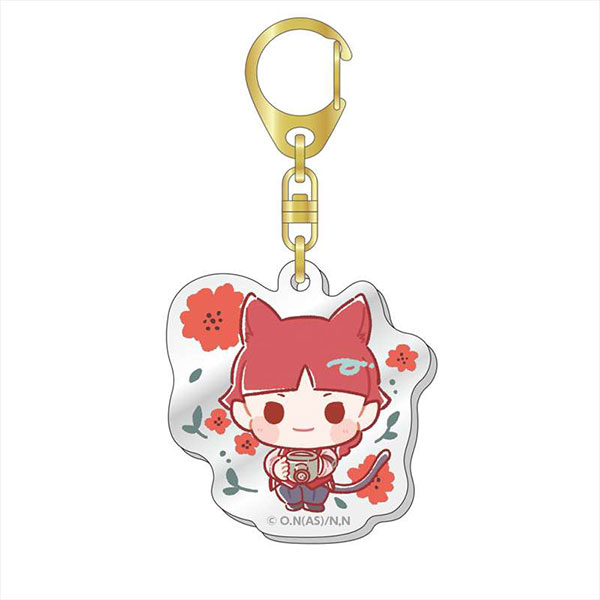 魔入りました！入間くん ラメ入りアクリルキーホルダー Blooming