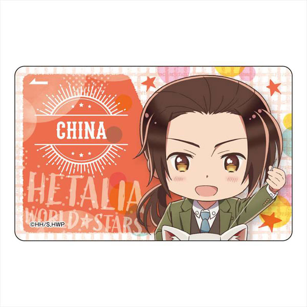 ヘタリア World☆Stars ICカードステッカー 中国[ティーズファクトリー
