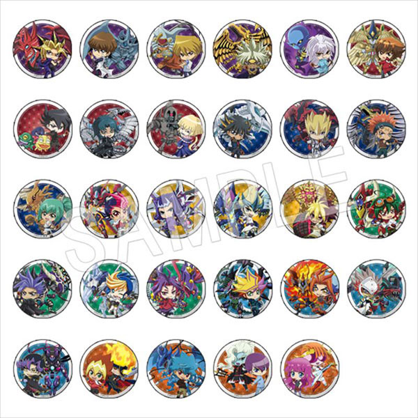 遊☆戯☆王シリーズ ふぉーちゅん☆缶バッジ 2020 Winter fair ver. 10個入りセット[中外鉱業]《在庫切れ》