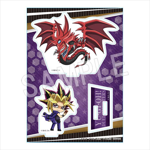 遊☆戯☆王シリーズ アクリルフィギュアスタンド 2020 Winter fair ver. 闇遊戯＆オシリスの天空竜[中外鉱業]《在庫切れ》