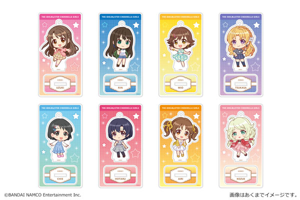 アイドルマスター シンデレラガールズ トレーディングアクリルスタンド 8個入りBOX[カナリア]《在庫切れ》