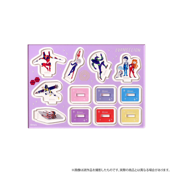 エヴァンゲリオン アクリルスタンド A ゆるパレット[ムービック]《在庫切れ》
