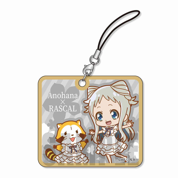 木札ストラップ あの日見た花の名前を僕達はまだ知らない ラスカル めんま ベルハウス 在庫切れ