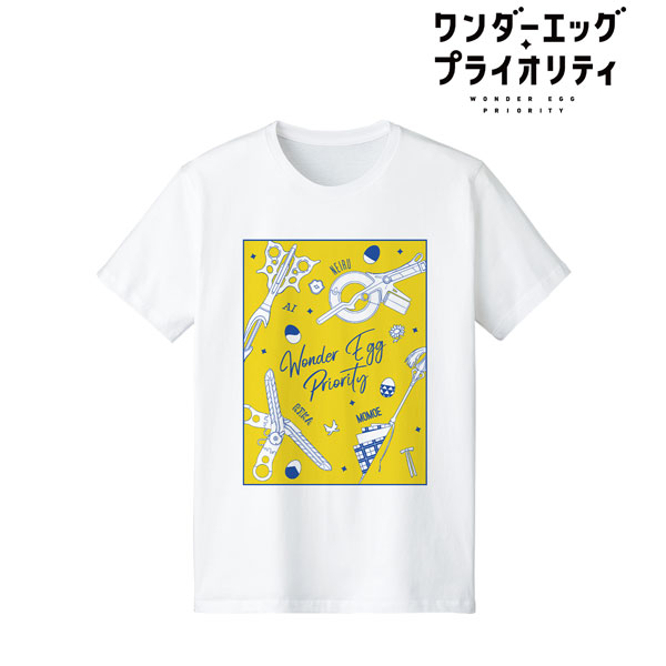 ワンダーエッグ・プライオリティ Ani-Sketch Tシャツ メンズ L[アルマビアンカ]《在庫切れ》