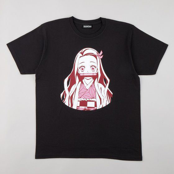 【在庫確保】鬼滅の刃・禰豆子 Tシャツ (国内配送無料) 無限列車編 禰豆子 Tシャツ [アニメ「鬼滅の刃
