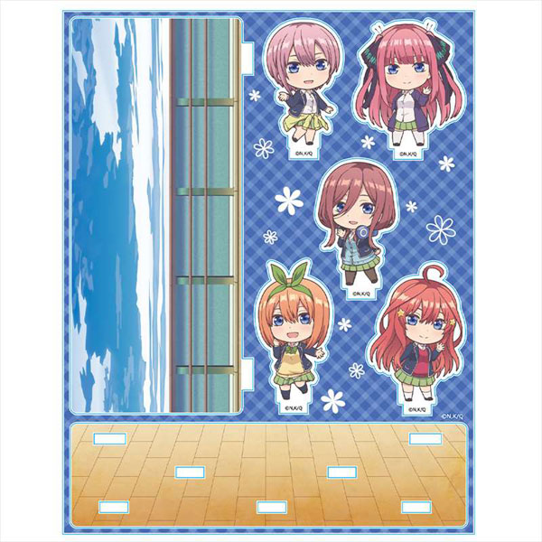 五等分の花嫁 アクリルジオラマB[一花＆二乃＆三玖＆四葉＆五月][アズ