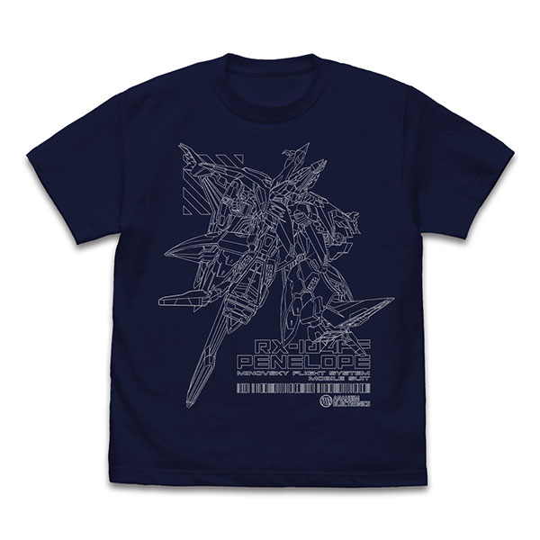 機動戦士ガンダム 閃光のハサウェイ ペーネロペー Tシャツ/NAVY-XL[コスパ]