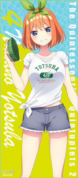 五等分の花嫁∬ フルカラータオル 四葉[ムービック]《在庫切れ》