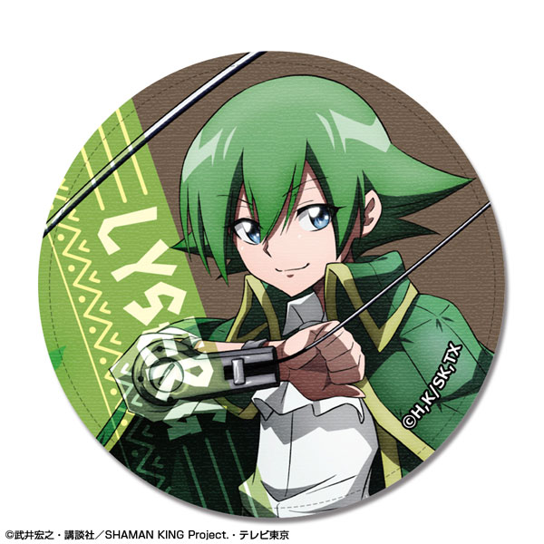 SHAMAN KING レザーバッジ デザイン09(リゼルグ・ダイゼル)[ライセンスエージェント]《在庫切れ》