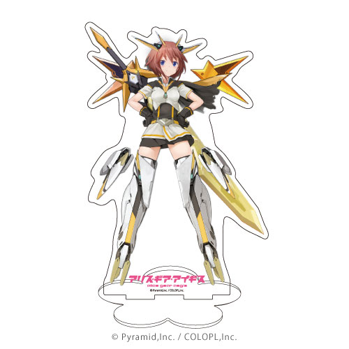 デカキャラアクリルフィギュア アリス ギア アイギス 05 2周年イラストデザイン A3 在庫切れ