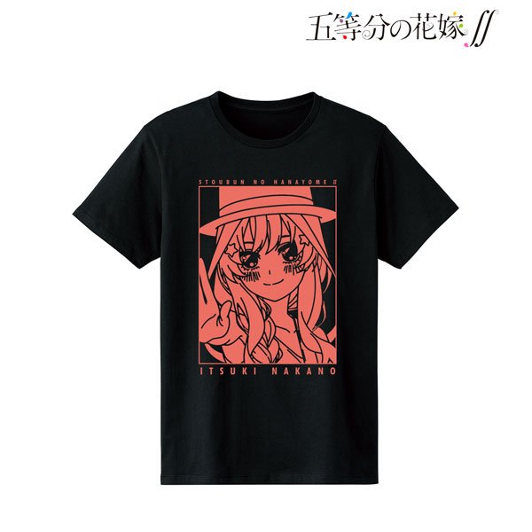 TVアニメ『五等分の花嫁∬』 描き下ろしイラスト 中野五月 ギター演奏ver. Tシャツ レディース M[アルマビアンカ]《在庫切れ》
