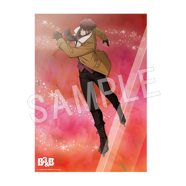 血界戦線 Beyond B2クリアポスター スケートver B クラウス 中外鉱業 在庫切れ