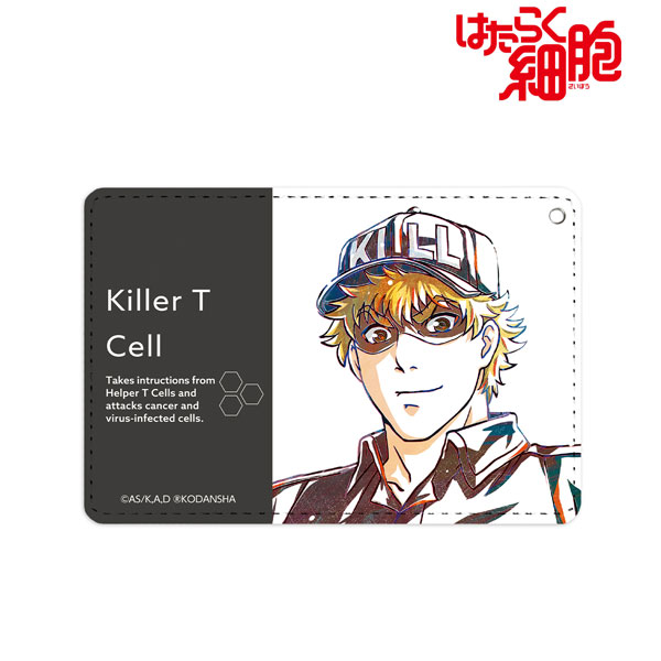 はたらく細胞 キラーT細胞 Ani-Art 1ポケットパスケース[アルマビアンカ]《在庫切れ》