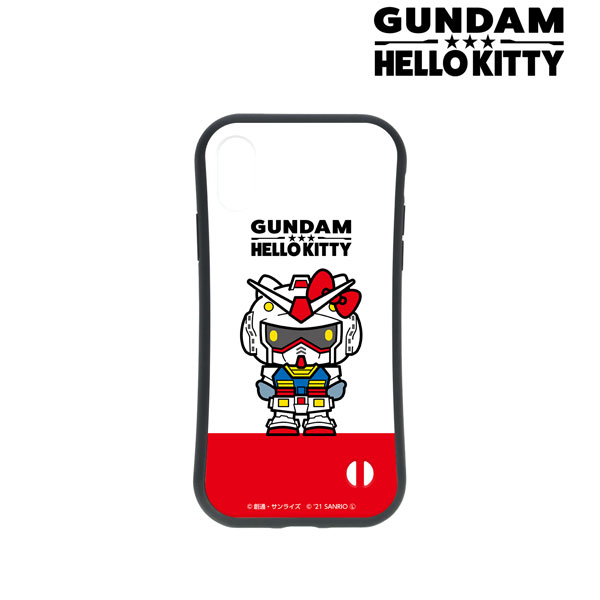 ガンダム ハローキティ 耐衝撃グリップiphoneケース 7 8 Se 第2世代 アルマビアンカ 在庫切れ