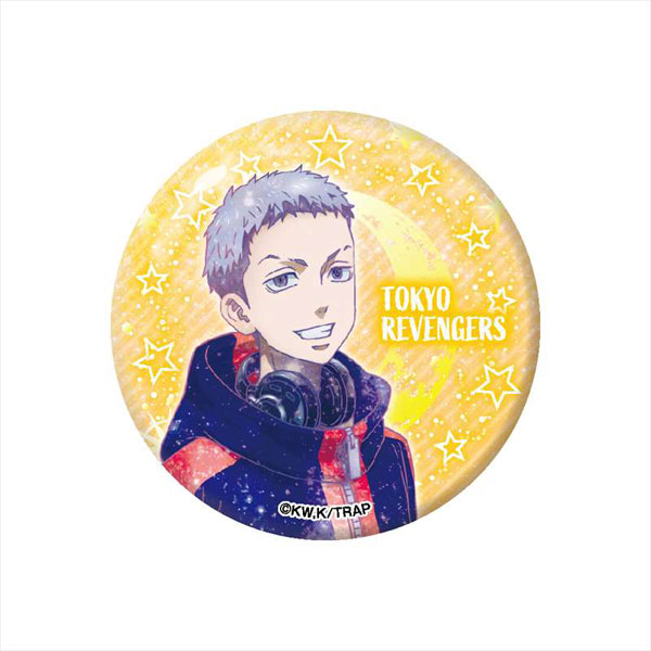 東京リベンジャーズ ギャラクシーシリーズ グリッター缶バッジ 三ツ谷