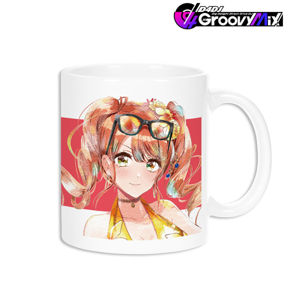 D4DJ Groovy Mix 瀬戸リカ Ani-Art aqua label マグカップ[アルマビアンカ]《在庫切れ》