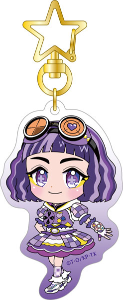 ビッ友×戦士 キラメキパワーズ！ アクリルキーホルダー ユヅキ